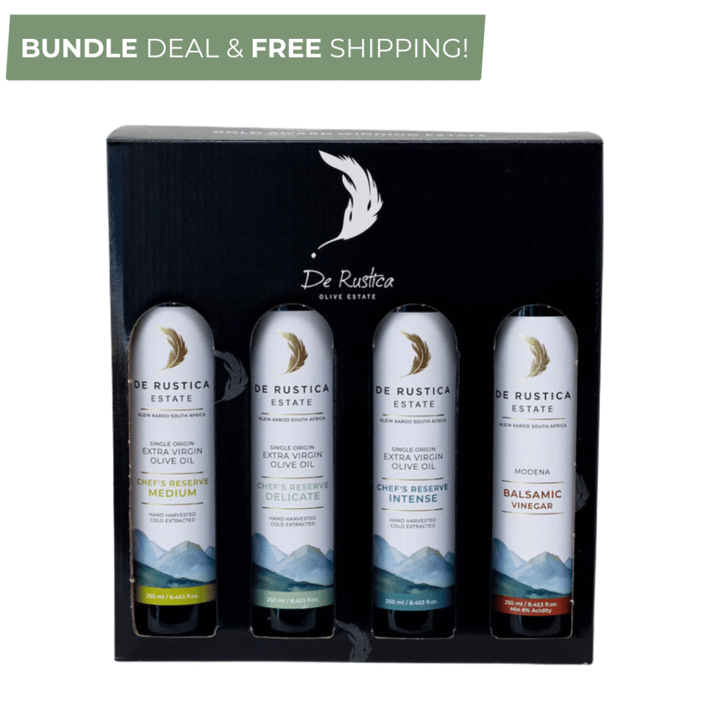 De Rustica Olive Estate - Chefs Reserve 4-Pack Gift Set - on sale